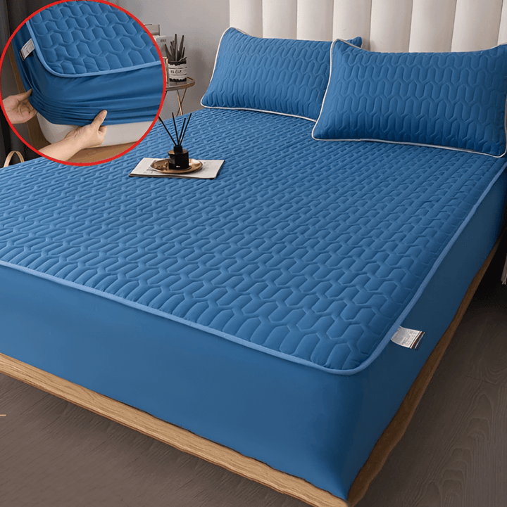 Lisslune | FlexiBed Mattress Protector – Waterproof, Breathable & Washable with Elastic Fit