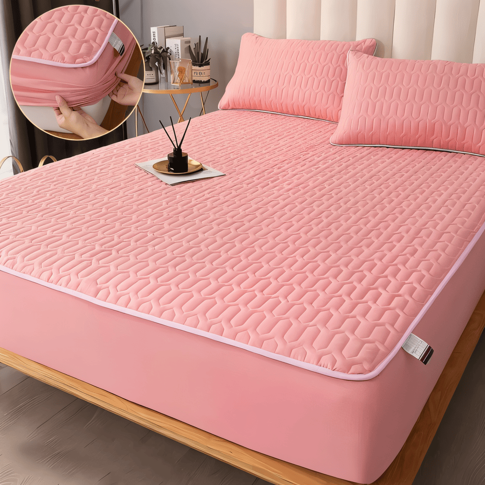 Lisslune | FlexiBed Mattress Protector – Waterproof, Breathable & Washable with Elastic Fit