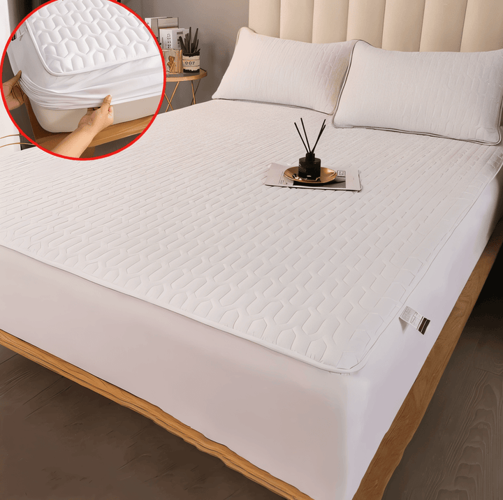 Lisslune | FlexiBed Mattress Protector – Waterproof, Breathable & Washable with Elastic Fit