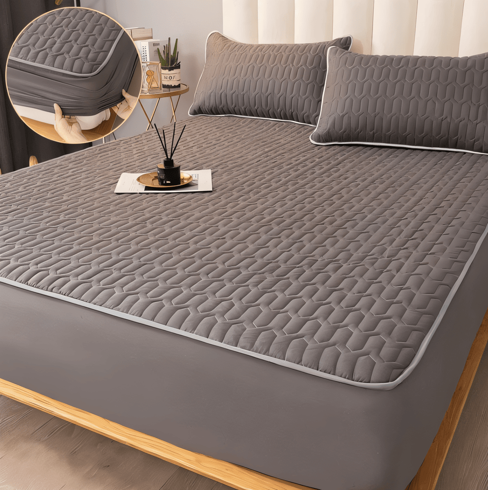 Lisslune | FlexiBed Mattress Protector – Waterproof, Breathable & Washable with Elastic Fit