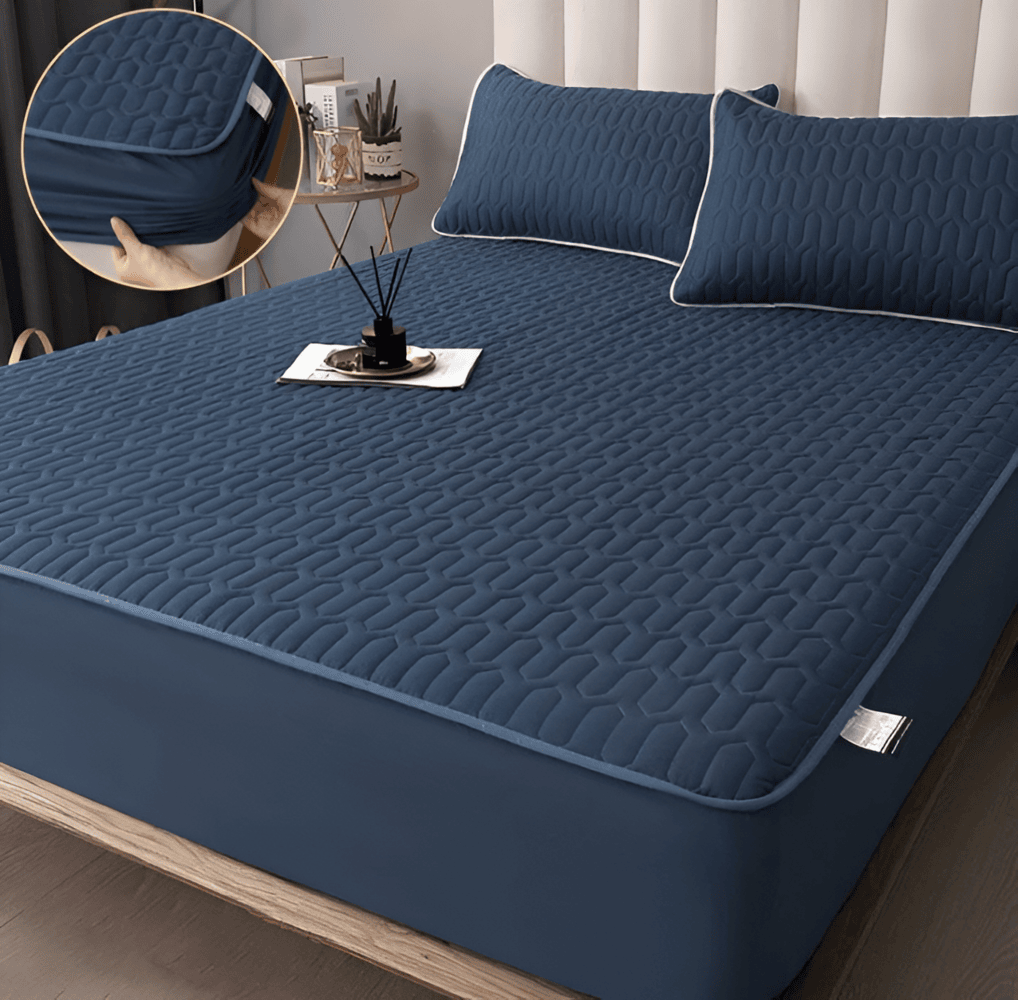 Lisslune | FlexiBed Mattress Protector – Waterproof, Breathable & Washable with Elastic Fit