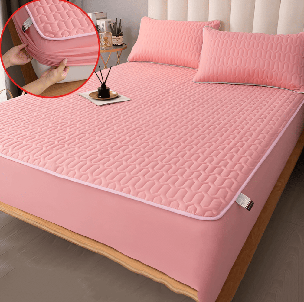 Lisslune | FlexiBed Mattress Protector – Waterproof, Breathable & Washable with Elastic Fit