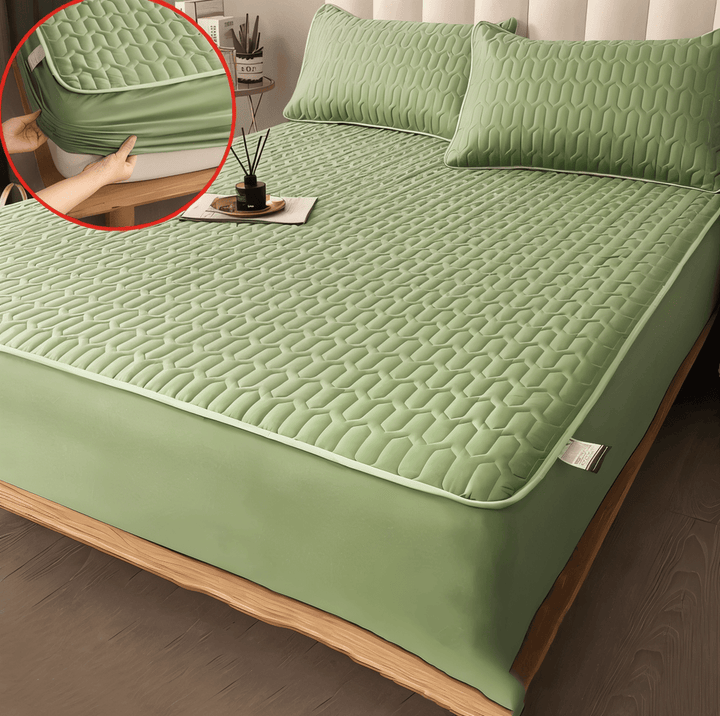 Lisslune | FlexiBed Mattress Protector – Waterproof, Breathable & Washable with Elastic Fit