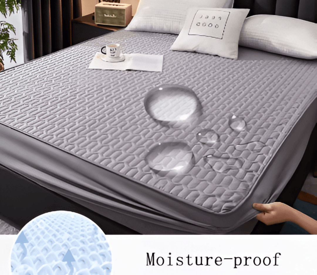Lisslune | FlexiBed Mattress Protector – Waterproof, Breathable & Washable with Elastic Fit