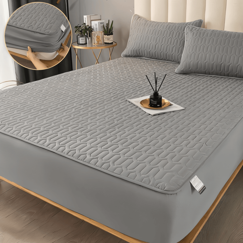 Lisslune | FlexiBed Mattress Protector – Waterproof, Breathable & Washable with Elastic Fit