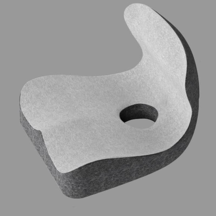 Lisslune | Ergonomic Memory Foam Seat Cushion for Back & Tailbone Relief