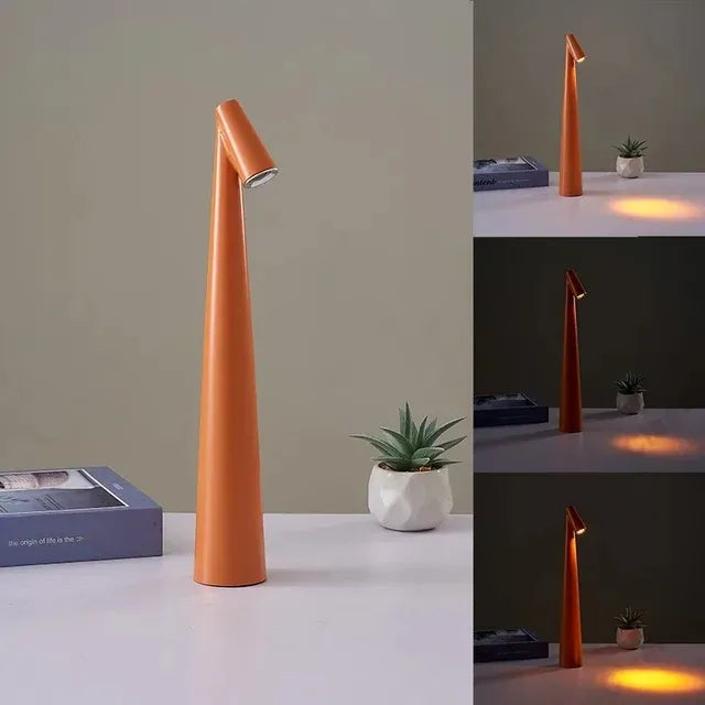 Lisslune | LumiLux Portable Touch LED Lamp – Rechargeable, Dimmable and Slim Design