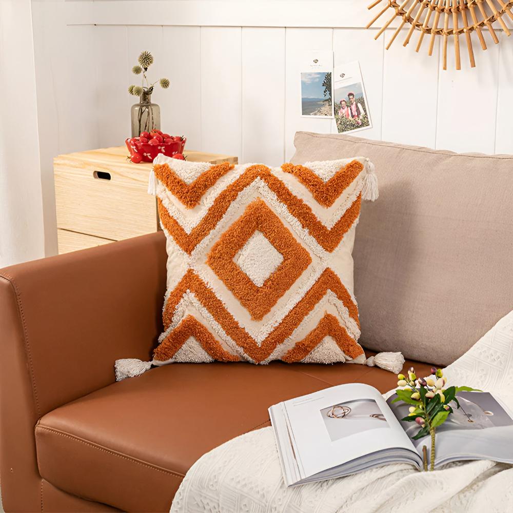 Lisslune | Casablanca Tufted Cushion Cover