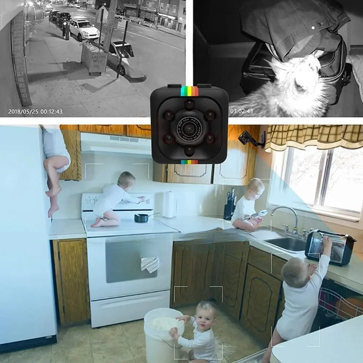 Lisslune | SQ11 1080p Mini Action Camera with Night Vision