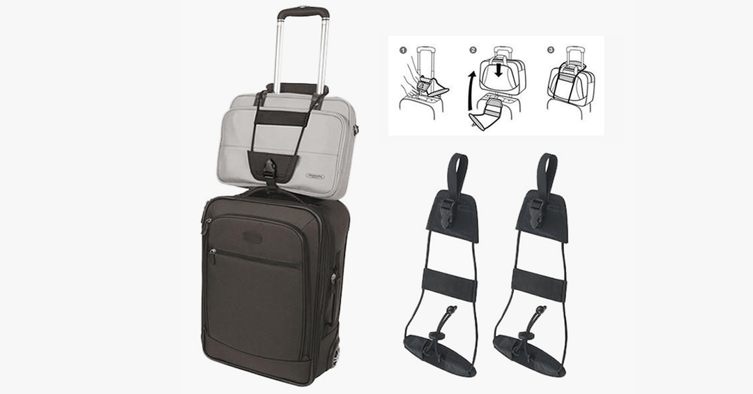 Lisslune | Stretchable Bungee Bag - Compact & Light - Pack of 2 - Your Travel Companion!