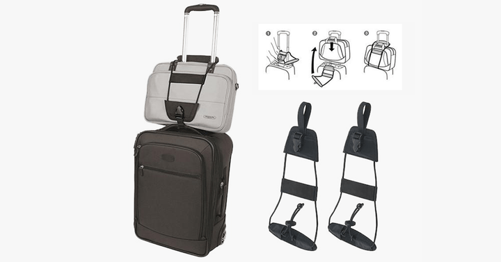 Lisslune | Stretchable Bungee Bag - Compact & Light - Pack of 2 - Your Travel Companion!