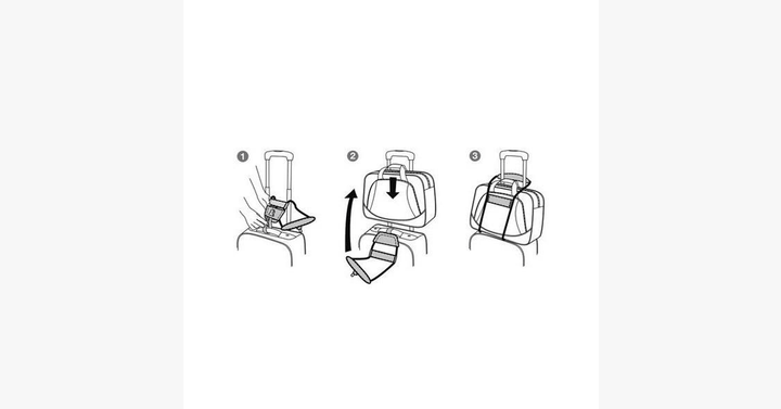 Lisslune | Stretchable Bungee Bag - Compact & Light - Pack of 2 - Your Travel Companion!