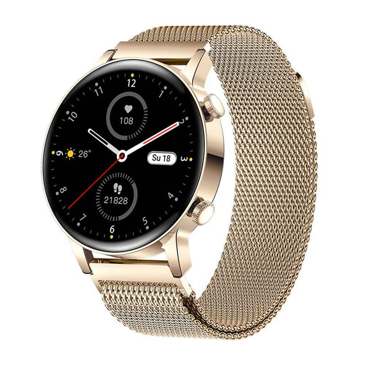 Lisslune | Orlina – Elegant & Smart Women’s Smartwatch with Fitness Tracker, Sleep Monitor & Notifications