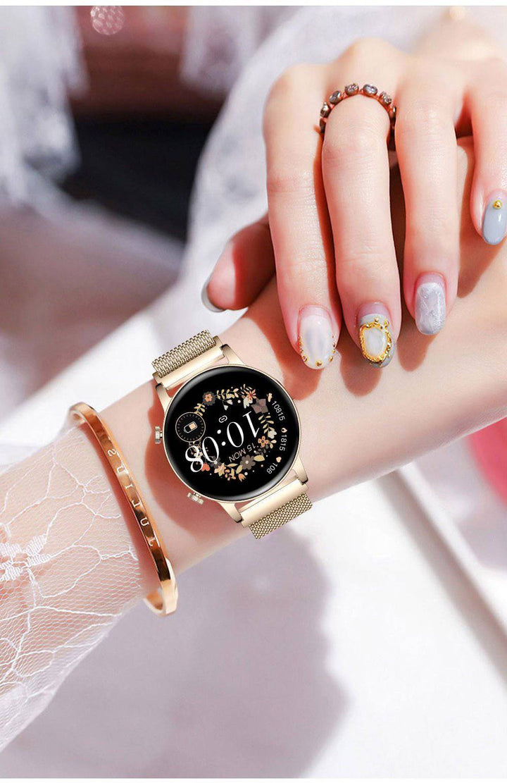 Lisslune | Orlina – Elegant & Smart Women’s Smartwatch with Fitness Tracker, Sleep Monitor & Notifications