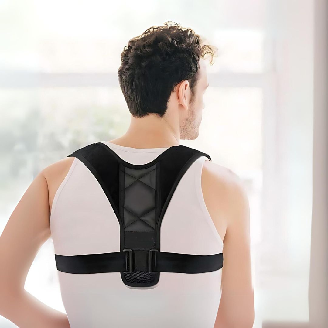 Lisslune | Adjustable Back Brace Posture Corrector for Chronic Pain Relief and Daily Comfort Support