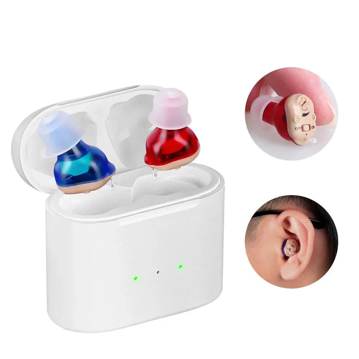 Lisslune | AUDIFINE | Hearing Aid for Seniors | Invisible Sound Amplifier