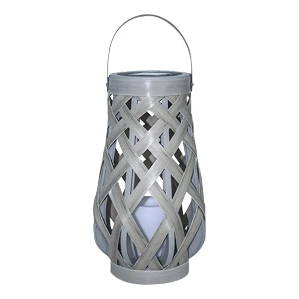 Lisslune | SolarGlow – Rattan outdoor lantern
