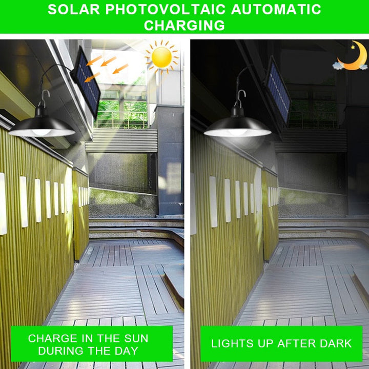 Lisslune | Solar-Motion Sensor-Outdoor Light with Remote Control