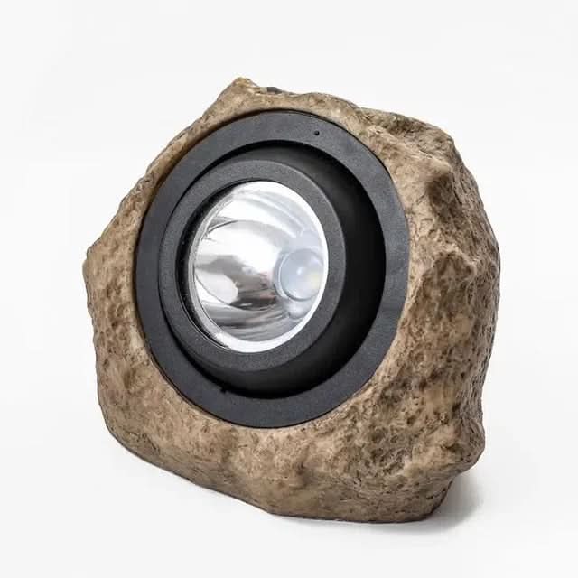 Lisslune | Solar Rock Light – LED Garden Stone Lamp