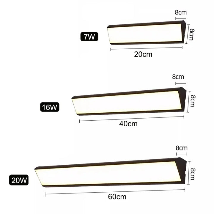 Lisslune | PatioGlow - Waterproof LED Wall Light