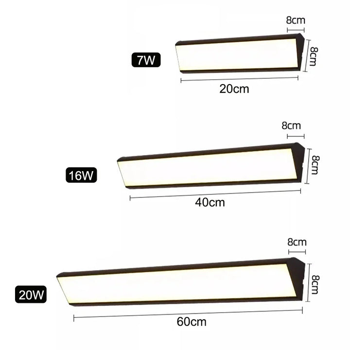 Lisslune | PatioGlow – Waterproof LED Outdoor Wall Light for Stylish Exterior Lighting