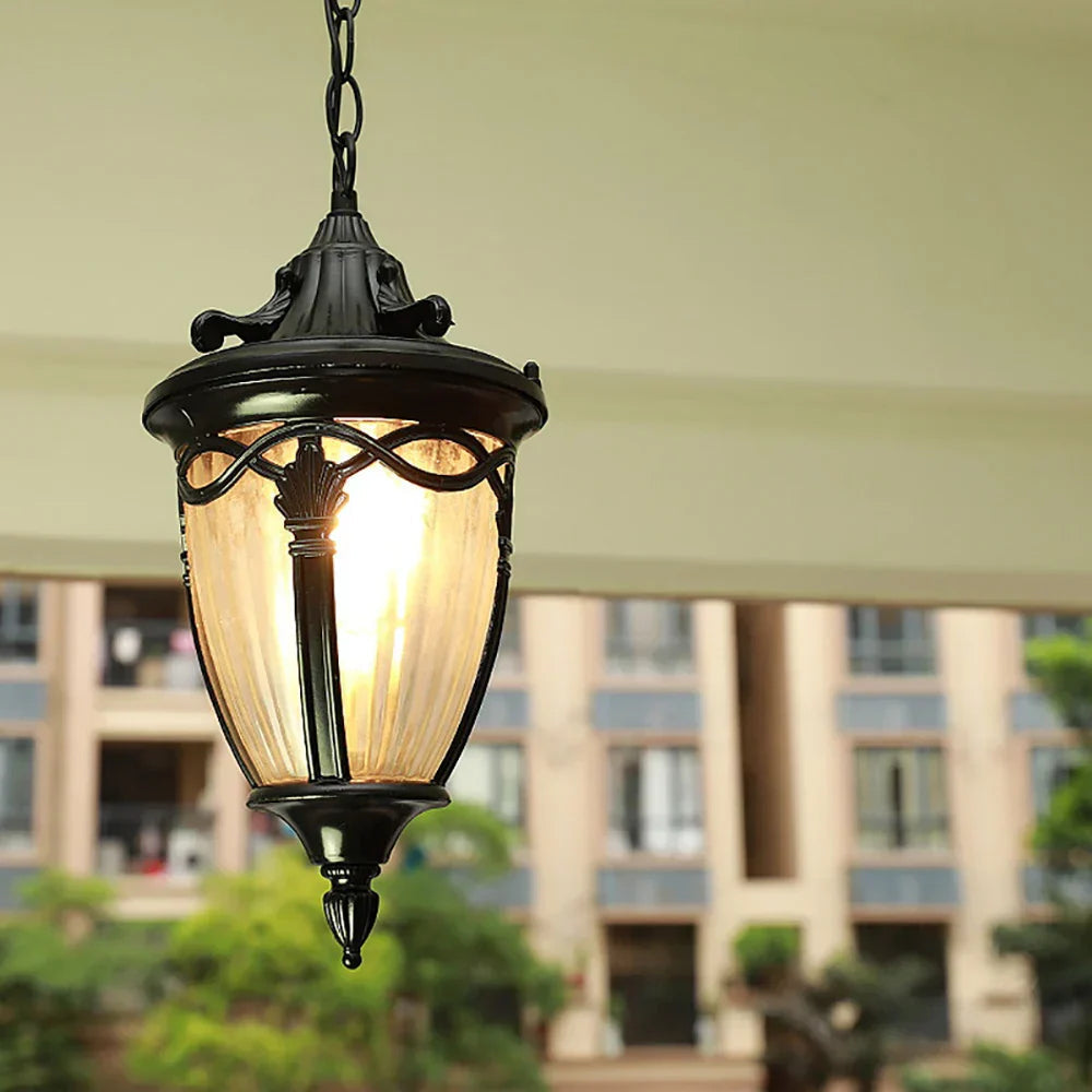 Lisslune | VintageGlow – hanging lantern with clear glass shade