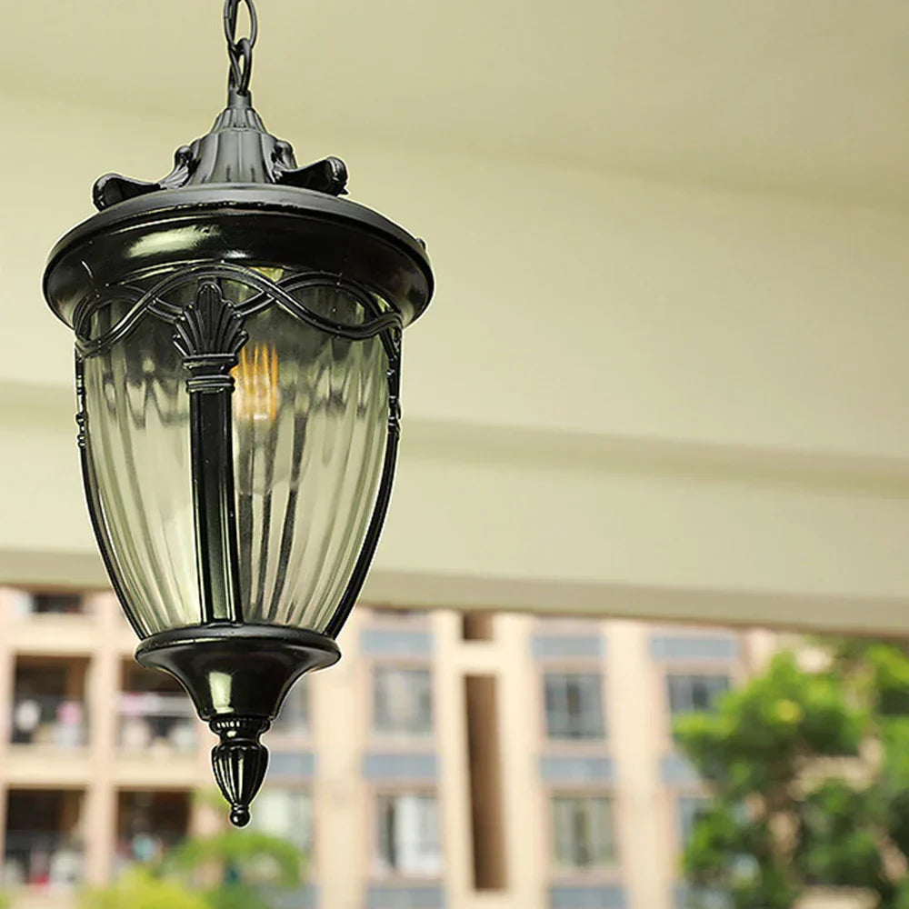 Lisslune | VintageGlow – hanging lantern with clear glass shade