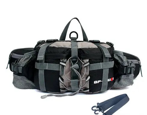Lisslune | Waterproof Hiking Waist Bag – 5L Bum Bag with Zippered Pockets for Walking & Outdoor Adventures