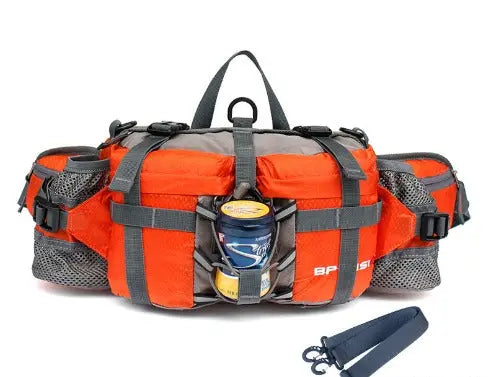 Lisslune | Waterproof Hiking Waist Bag – 5L Bum Bag with Zippered Pockets for Walking & Outdoor Adventures