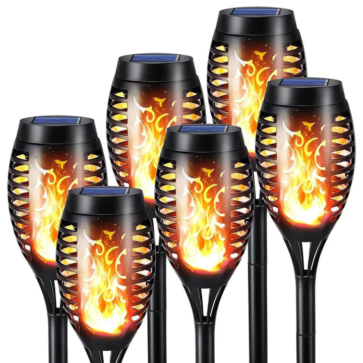 Lisslune | Solar-powered LED Torches – SolarFlame Design