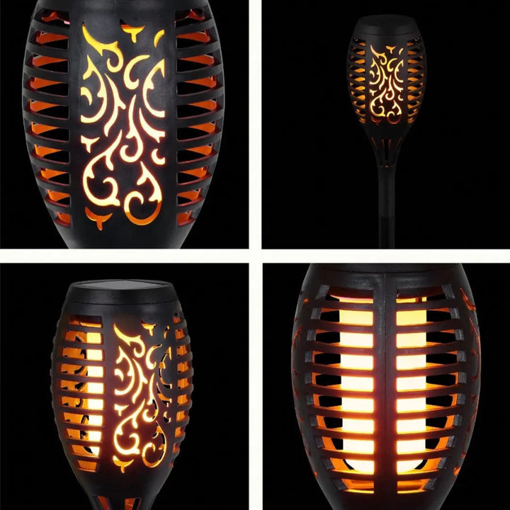 Lisslune | Solar-powered LED Torches – SolarFlame Design