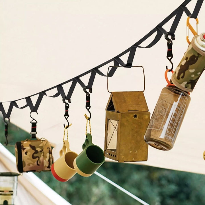 Lisslune | Adjustable Hanging Rope for Camping & Hiking