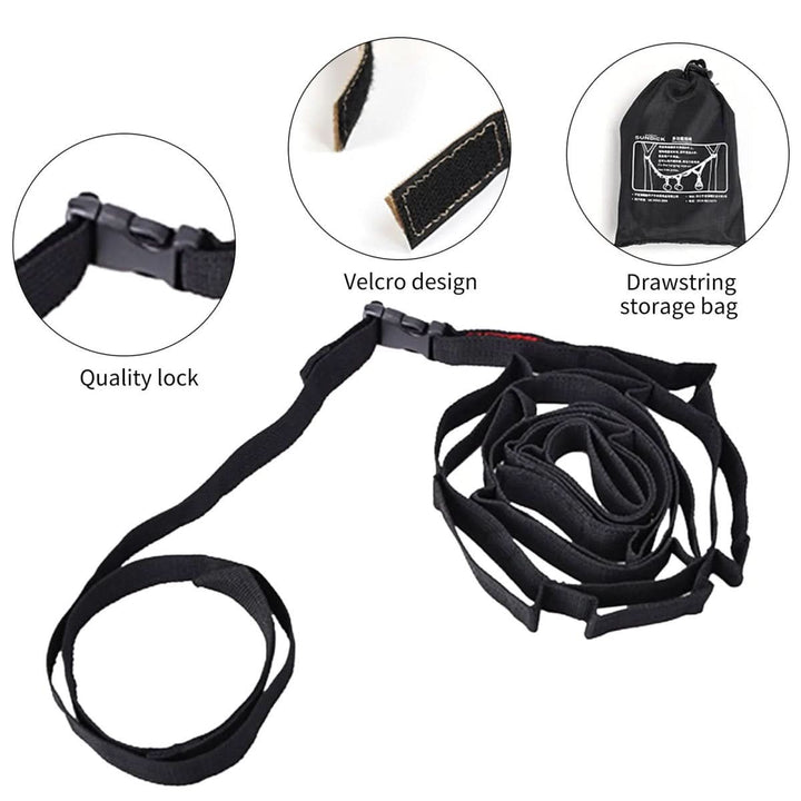 Lisslune | Adjustable Hanging Rope for Camping & Hiking