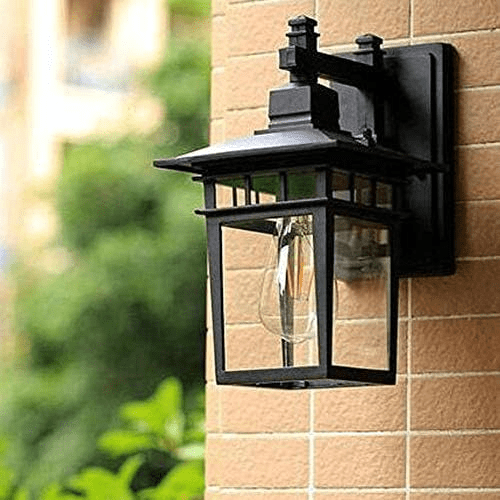 Lisslune | Stylish, weatherproof outdoor wall lamp with adjustable light head