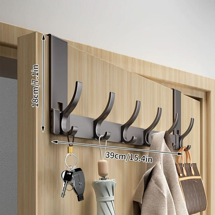 Lisslune | Space-saving door hook made of aluminum for stylish storage