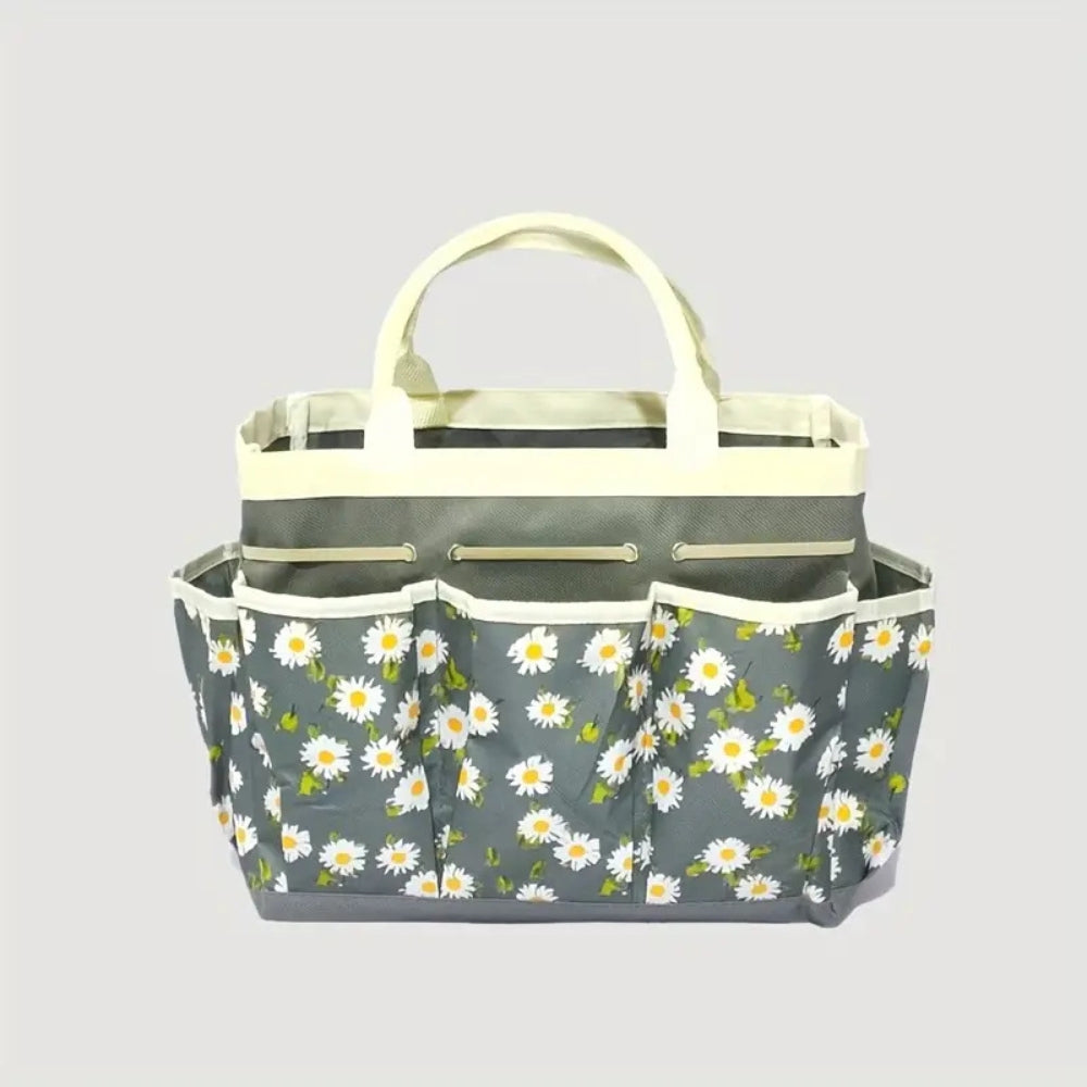 Lisslune | Oxford Floral Garden Tool Organizer Bag