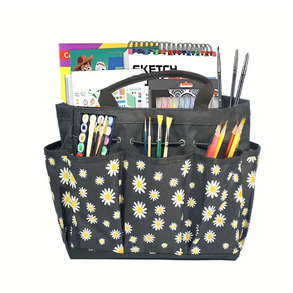 Lisslune | Oxford Floral Garden Tool Organizer Bag