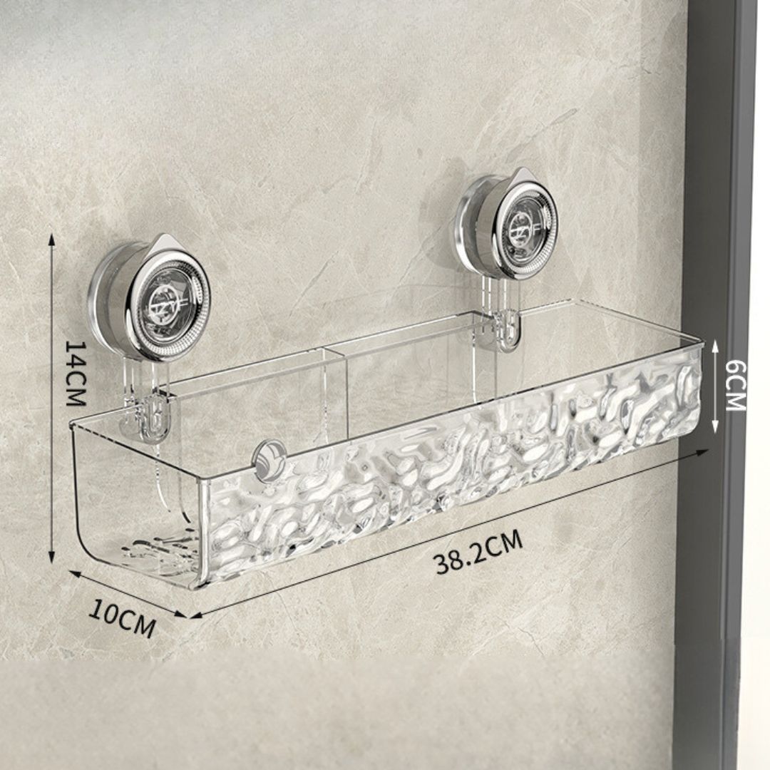 Lisslune | Bathroom Suction Cup Corner Shelf