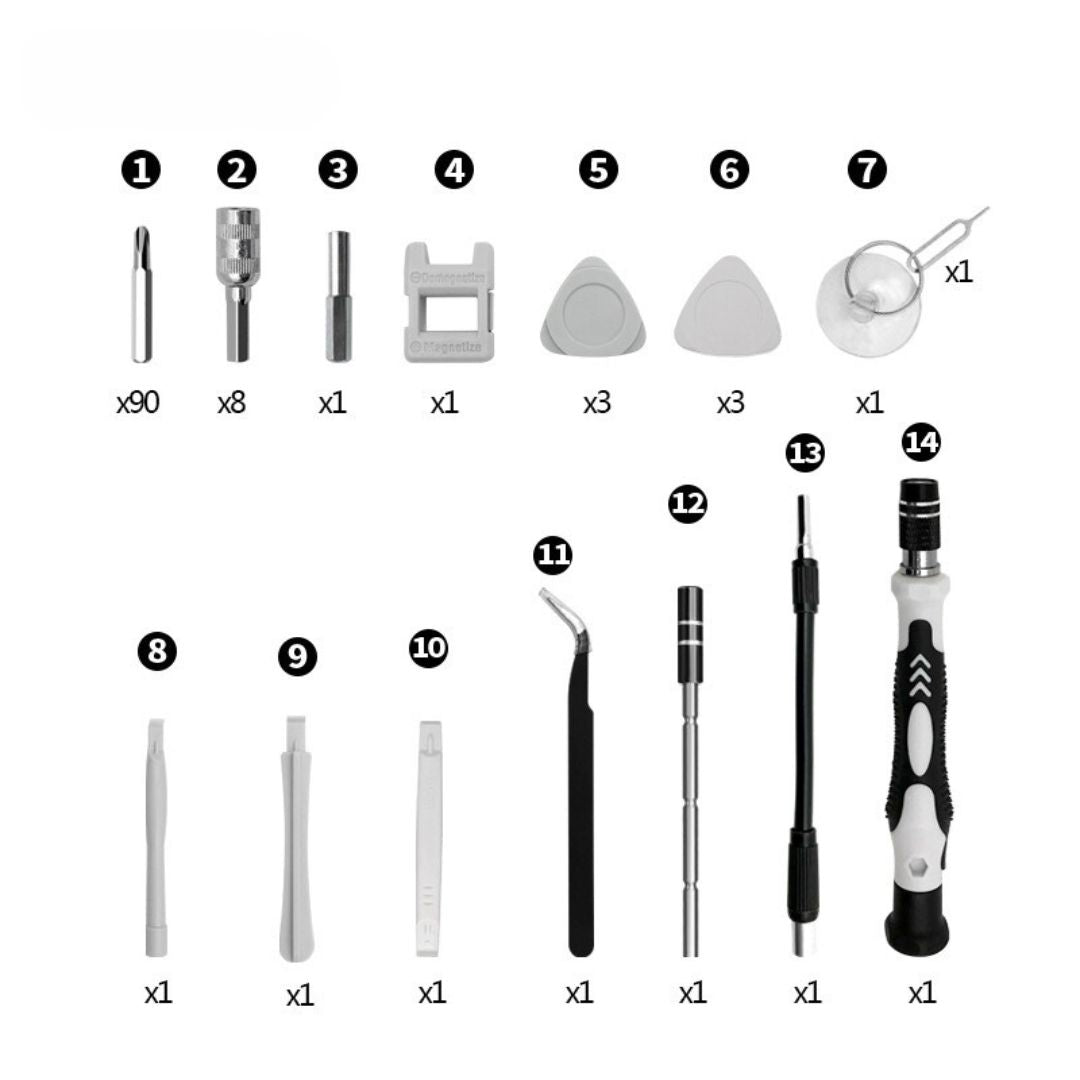 Lisslune | 115in1 Screwdriver Set