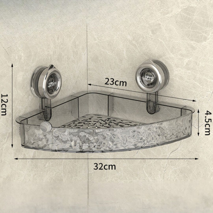 Lisslune | Bathroom Suction Cup Corner Shelf