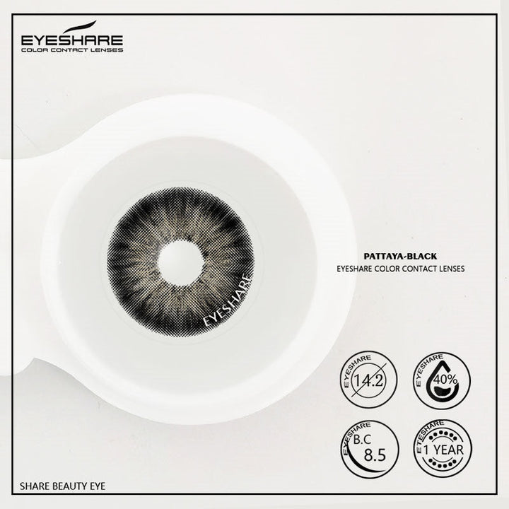Rynx Pattaya Black 14.2mm 1 Pair | 1 Year