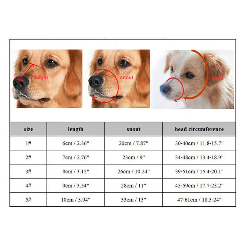 Lisslune | Adjustable dog muzzle made of soft & flexible silicone