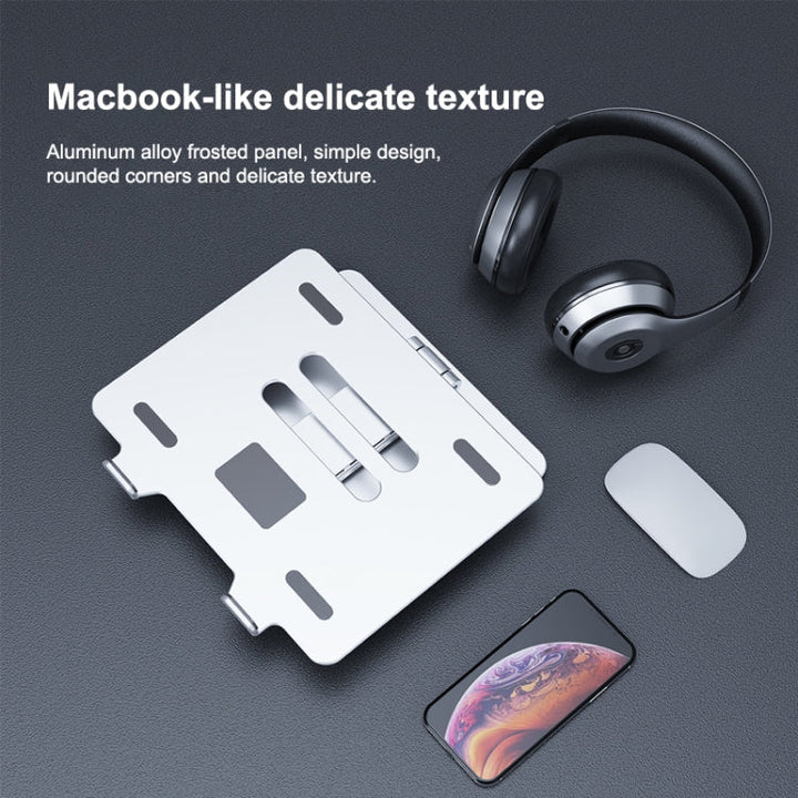 Lisslune | ORICO LST-2AS Multifunctional Aluminum Alloy Laptop Notebook Riser Folding Stand Holder