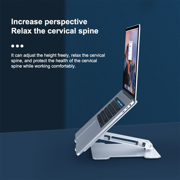 Lisslune | ORICO LST-T1 Aluminum Alloy Laptop Notebook Height-Adjustable Folding Stand Holder