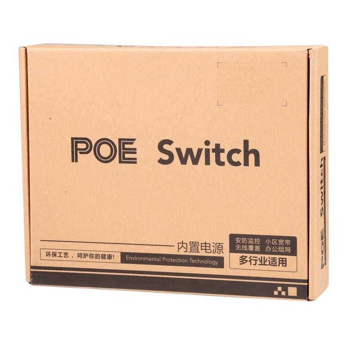 Lisslune | 8 Ports 10/100Mbps POE Switch IEEE802.3af Power Over Ethernet Network Switch for IP Camera VoIP Phone AP Devices