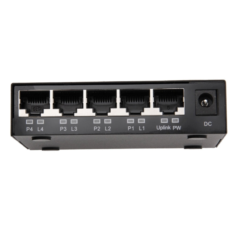 Lisslune | 5 Ports 10/100Mbps POE Switch IEEE802.3af Power Over Ethernet Network Switch for IP Camera VoIP Phone AP Devices