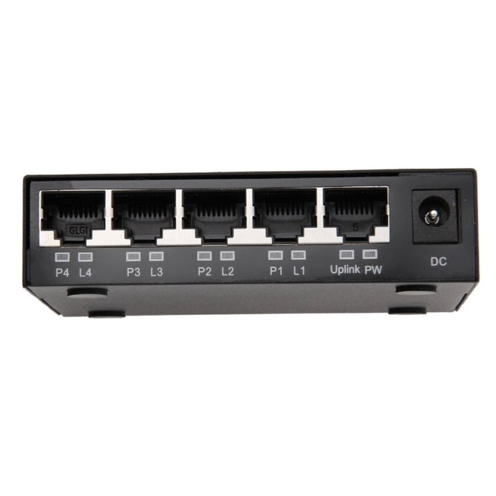 Lisslune | 5 Ports 10/100Mbps POE Switch IEEE802.3af Power Over Ethernet Network Switch for IP Camera VoIP Phone AP Devices