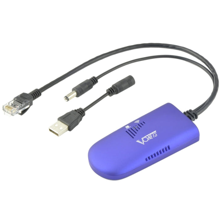 Lisslune | VONETS VAP11G-300 Mini WiFi 300Mbps Bridge WiFi Repeater, Best Partner of IP Device / IP Camera / IP Printer / XBOX / PS3 / IPTV / Skybox (Blue)