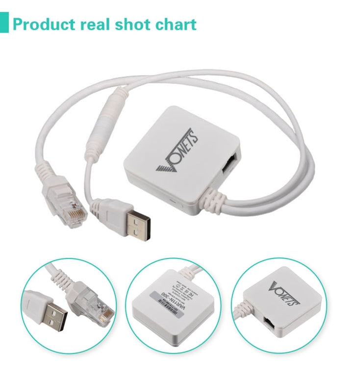 Lisslune | VONETS VAR11N-300 Mini 300Mbps WiFi Repeater & Router & Bridge, Support 802.11N(White)
