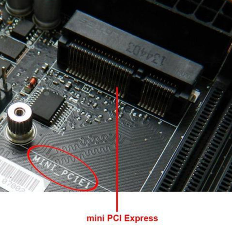 Lisslune | MINI PCI-E to USB 3.0 Front 19-Pin Desktop-PC Expansion Card with 4-Pin Power Connector (Blue)